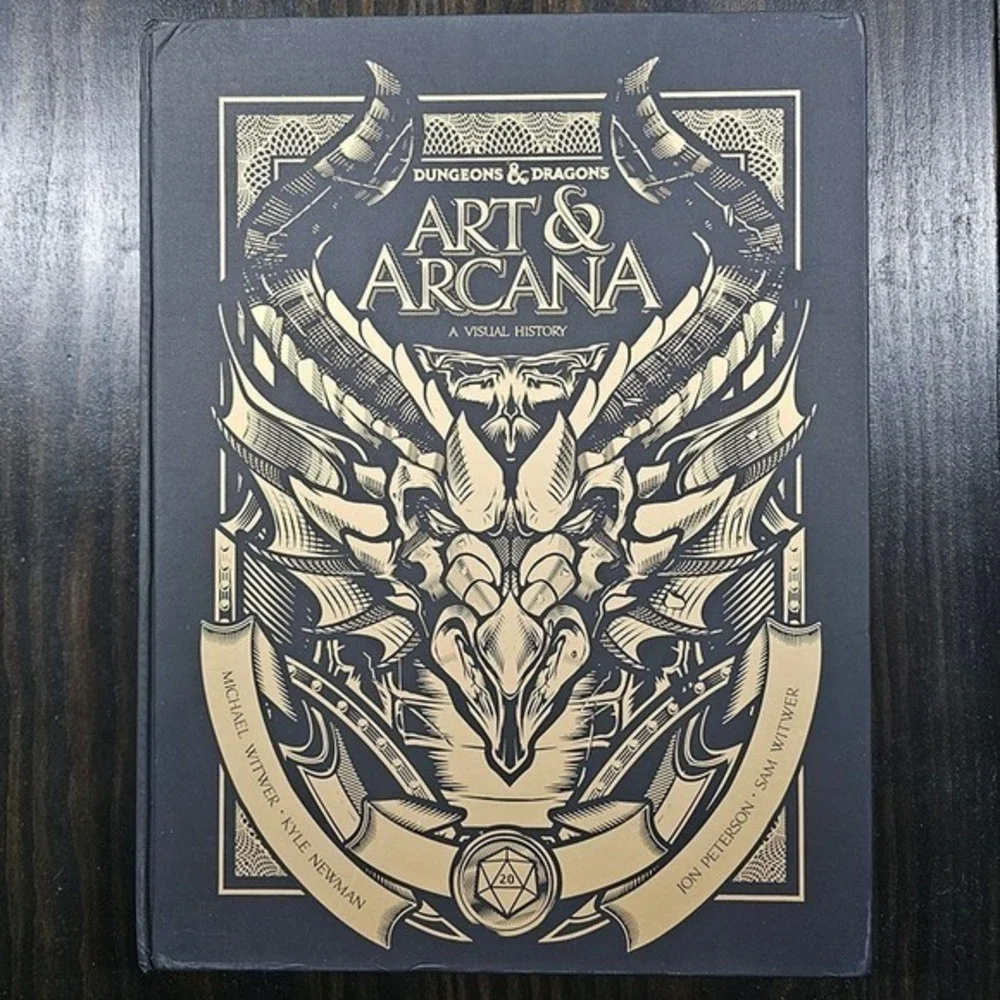Dungeons & Dragons Art & Arcana‎ Special Edition Boxed Book Ephemera Set *Dings